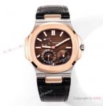 GR Patek Philippe Nautilus 2-T Rose Gold Chocolate Replica 1-1 GR Factory Watch